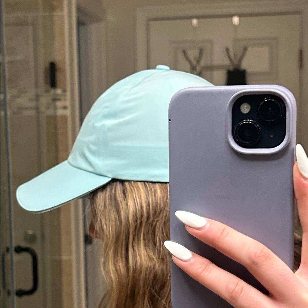 Icing Blue Lululemon Fast and Free women’s run hat - Picture 5 of 7